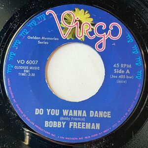Bobby Freeman Do You Wanna Dance and Betty Lou Got A New Pair Of Shoes 7" Vinyl